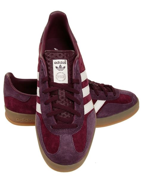 adidas gazelle indoor maroon